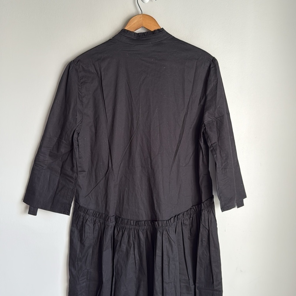 NEW Taylor Tillman Liza Ruffle poplin cotton dress Small - Picture 8 of 12